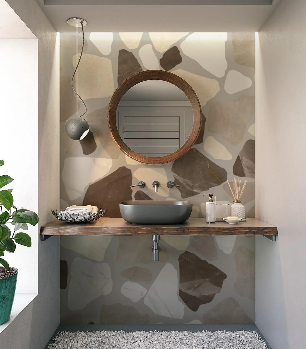 Waterjet Stepping Stones — Audrey Lane